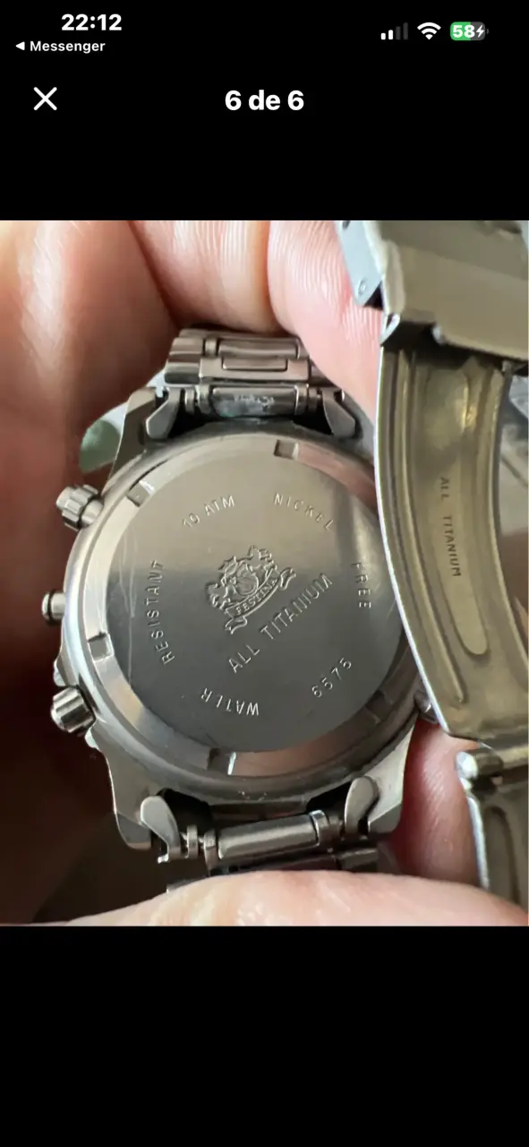 Reloj Festina Titanio - 6