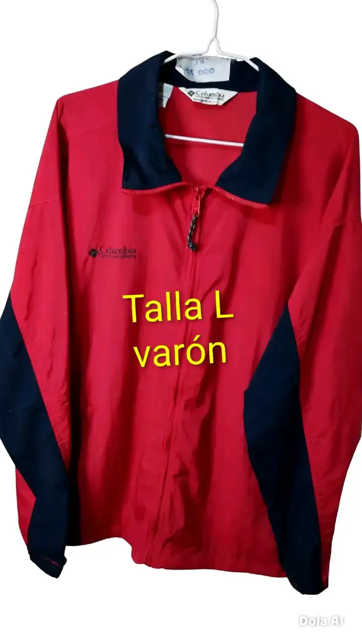 Chaqueta Columbia gris unisex talla M - 2