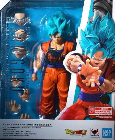 Goku Super Saiyan Blue SH Figuarts - miniatura 1