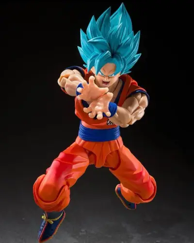 Goku Super Saiyan Blue SH Figuarts - miniatura 5