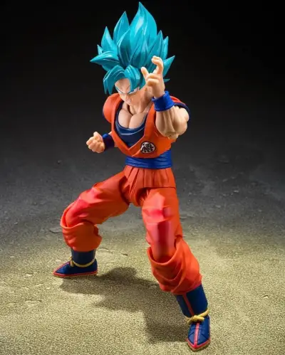 Goku Super Saiyan Blue SH Figuarts - miniatura 6