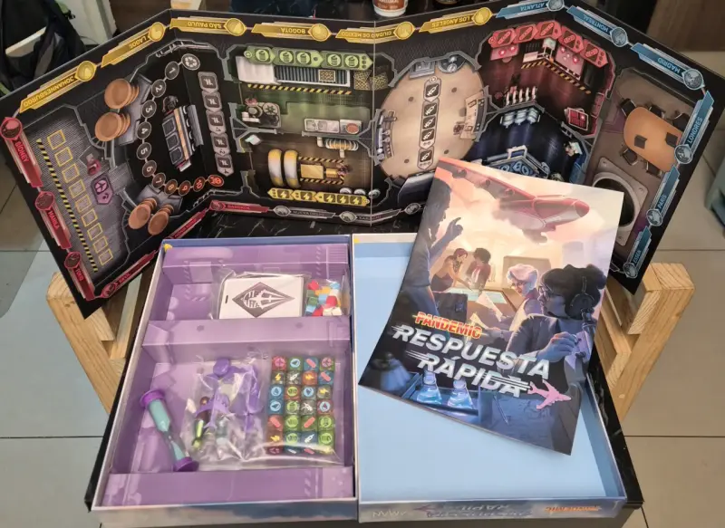 Juego de Mesa Pandemic Respuesta Rápida - 3