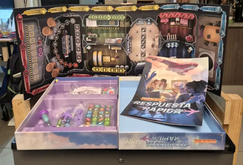Juego de Mesa Pandemic Respuesta Rápida - 4