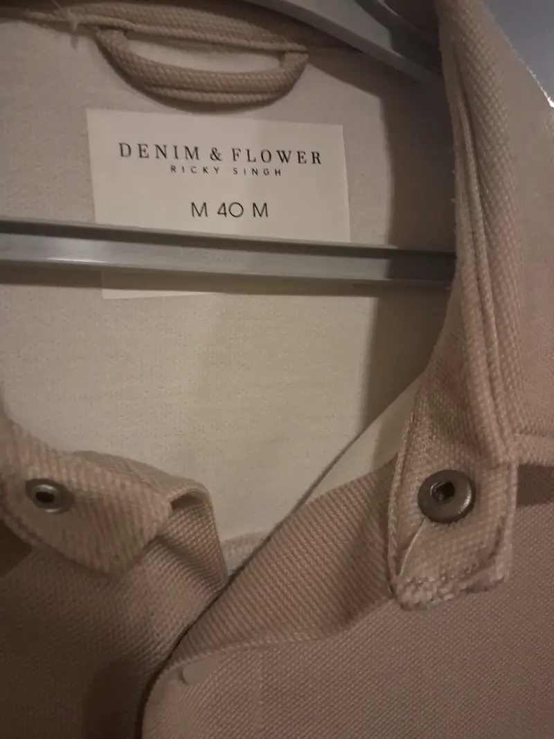 Chaqueta Beige Denim & Flower para Hombre - 4