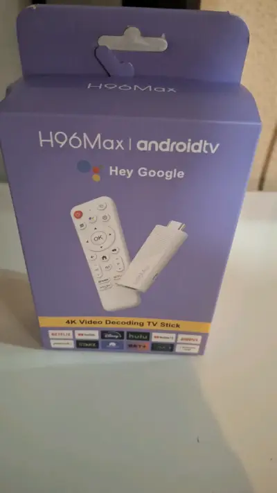 TV Stick H96 Max Android TV 4K con xuper tv - miniatura 1