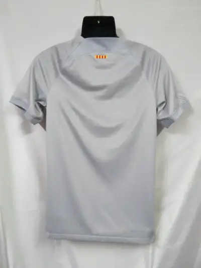 Camiseta Nike FC Barcelona gris con cruz Talla S - miniatura 5