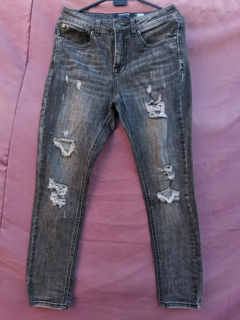 Lote de jeans rotos para hombre Zara y Foster - 6