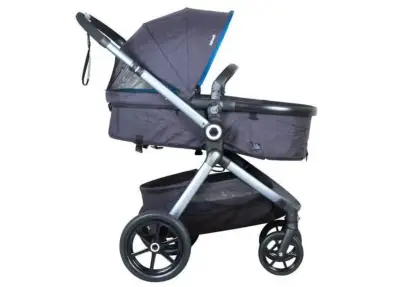 Coche de bebé Infanti Ventour azul plegable - miniatura 2