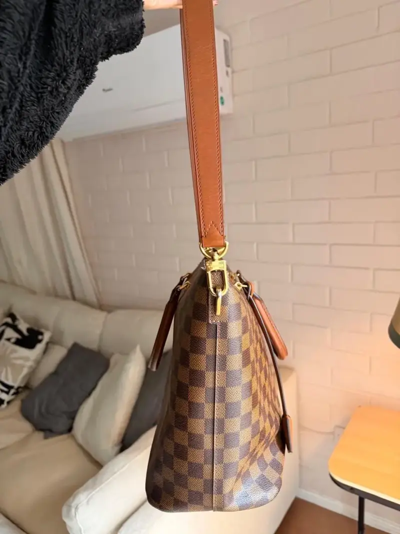 Bolso Tote Louis Vuitton Damier Ebene Neverfull PM - 4