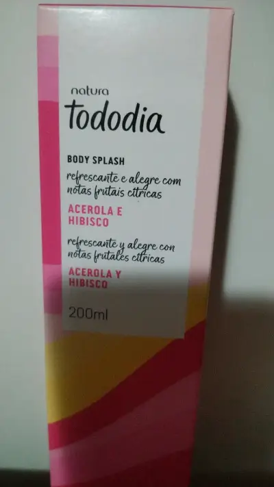 Body Splash Natura Tododia Acerola y Hibisco 200ml - miniatura 1