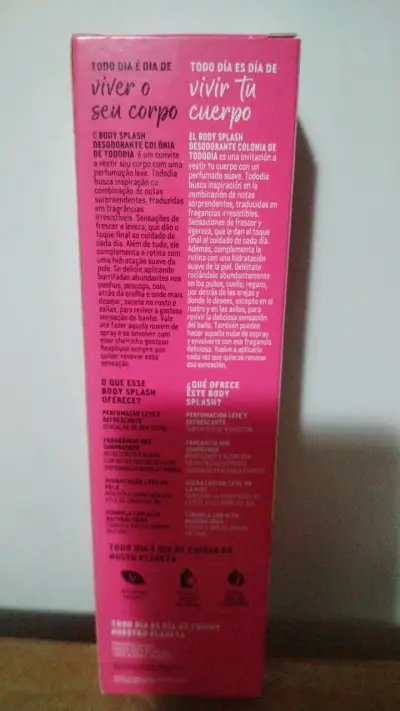 Body Splash Natura Tododia Acerola y Hibisco 200ml - miniatura 2