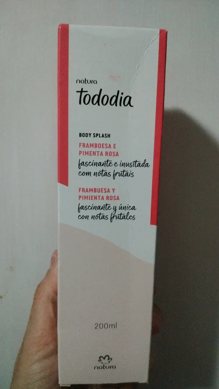 Body Splash Natura Tododia Frambuesa y Pimienta Rosa - 1