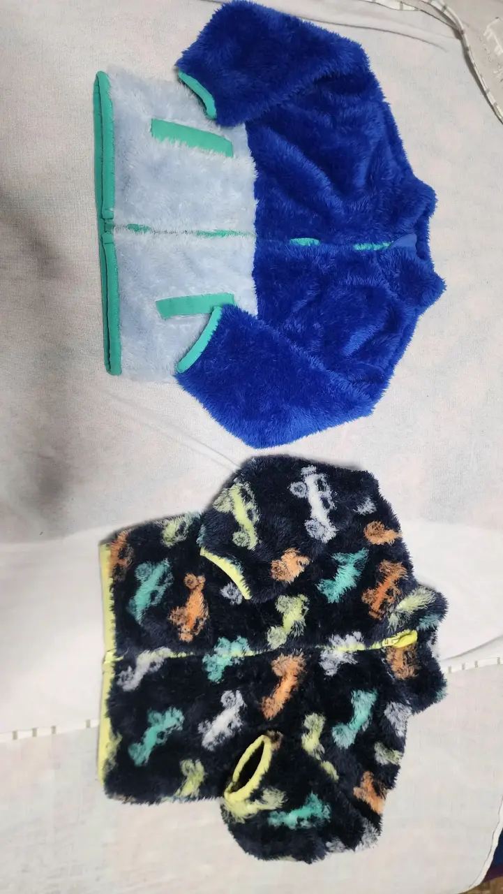 Chaquetas de polar para niños con capucha - 1