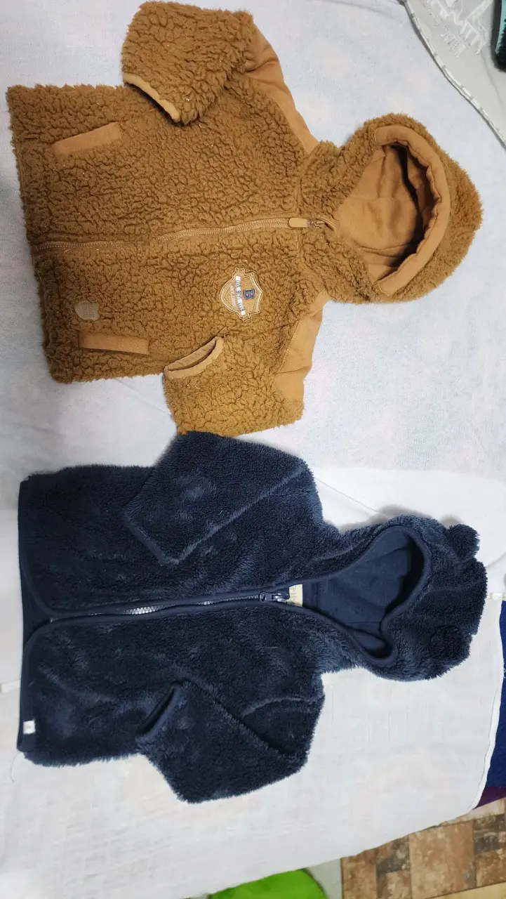 Chaquetas de polar para niños con capucha - 3