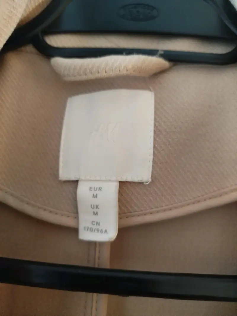 Abrigo largo beige H&M para mujer - 2