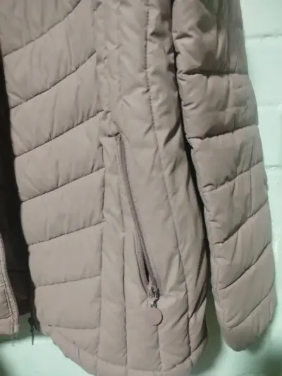 Chaqueta acolchada Columbia para mujer color rosa - miniatura 3