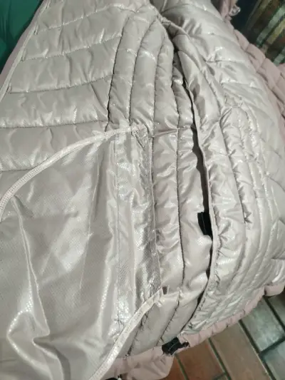 Chaqueta acolchada Columbia para mujer color rosa - miniatura 4