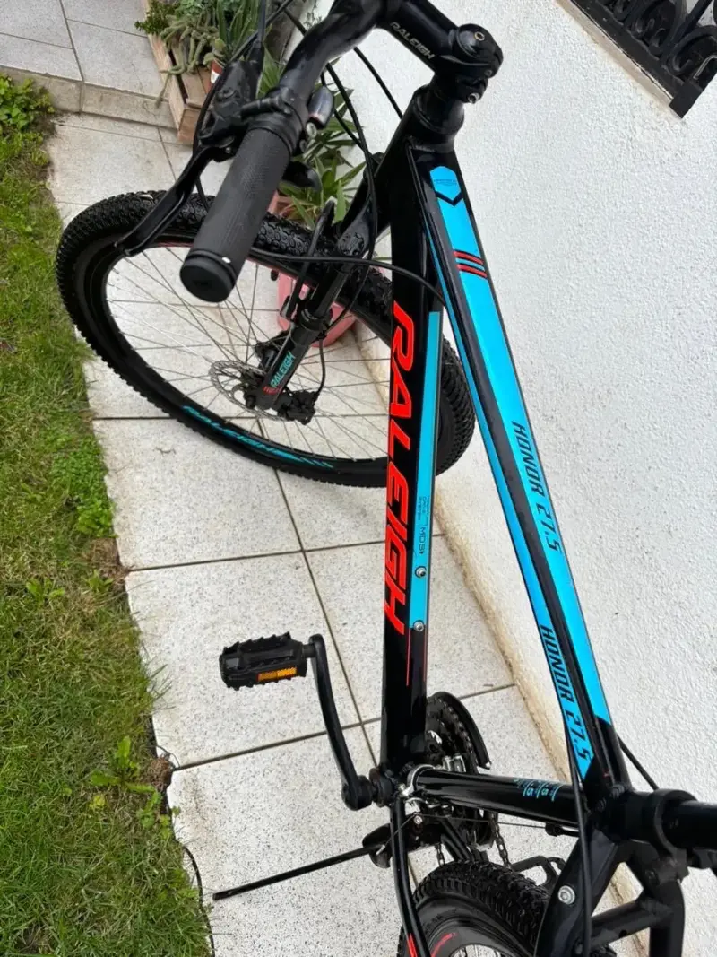 Bicicleta Raleigh Mojave 2.0 MTB Negra y Azul - 3