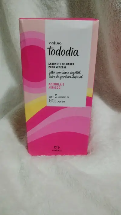 Set de 5 jabones Natura Tododia Acerola e Hibisco - miniatura 1