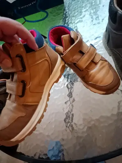 Botines de Niño Marrón con Velcro - miniatura 3
