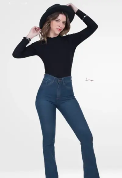 Jeans azul mujer - miniatura 6