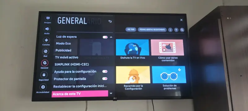Televisor LG Smart TV 43 pulgadas - 1