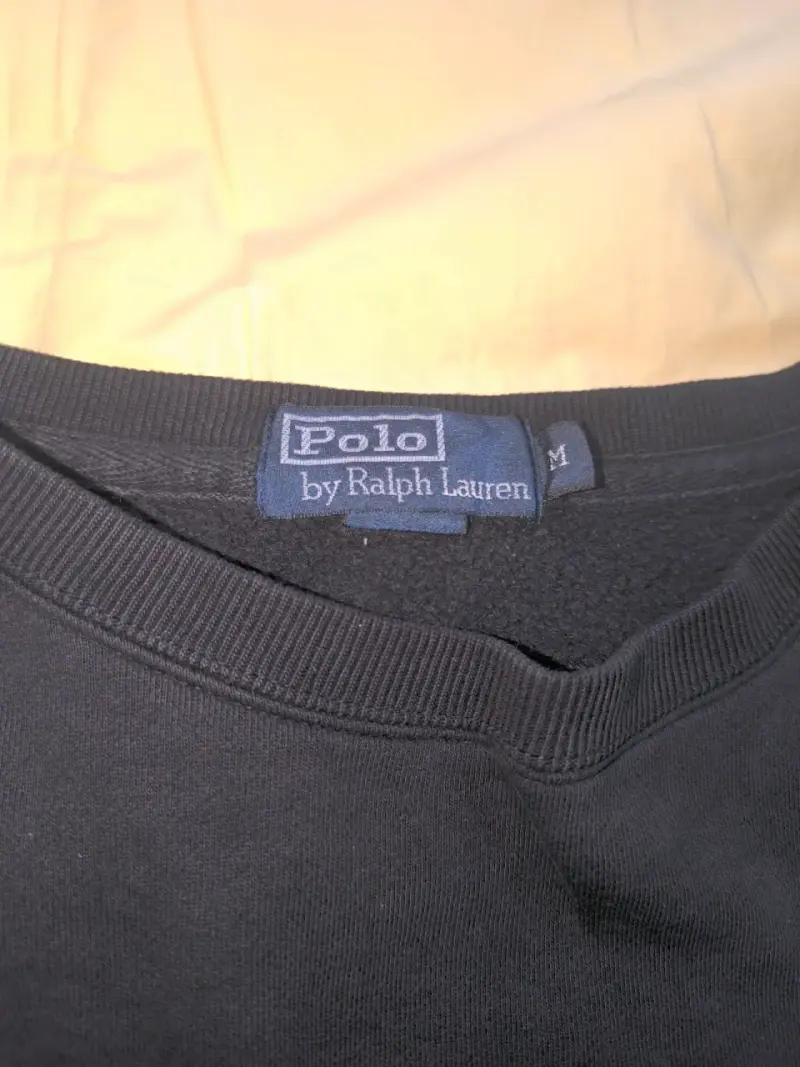 Polerón Negro Polo Ralph Lauren Hombre - 3