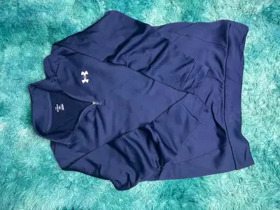 Polerón deportivo azul marino Under Armour - miniatura 2