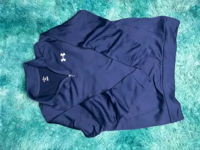 Polerón deportivo azul marino Under Armour - miniatura 3