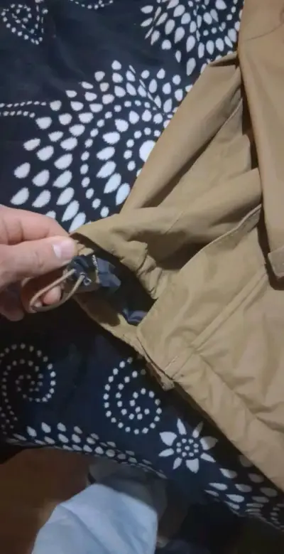 Chaqueta impermeable Columbia beige para hombre - miniatura 4