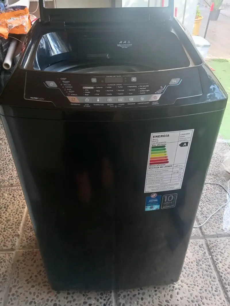 Lavadora automática Fensa Premium Care 21 Black - 2