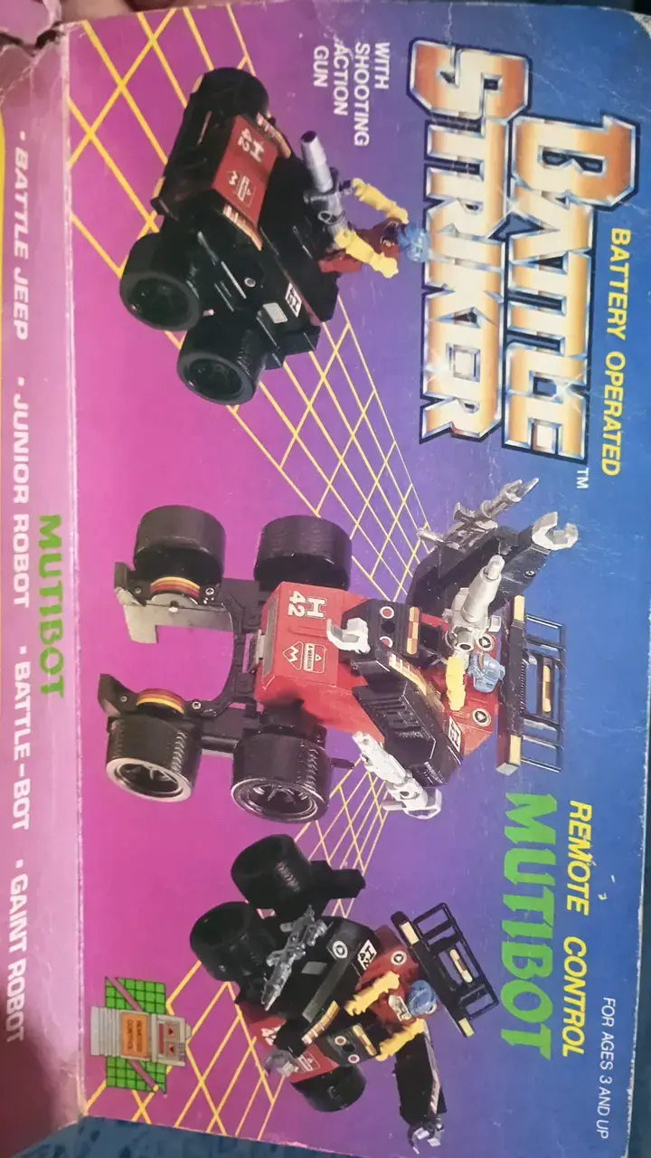 Robot de Juguete Battle Striker Multibot a Control - 1