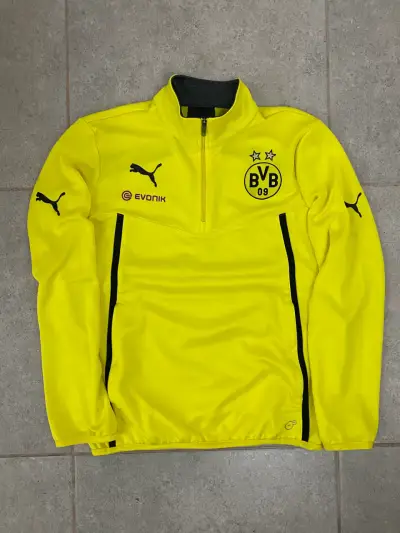 Polerón deportivo amarillo Borussia Dortmund Puma - miniatura 1