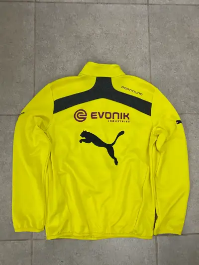 Polerón deportivo amarillo Borussia Dortmund Puma - miniatura 2