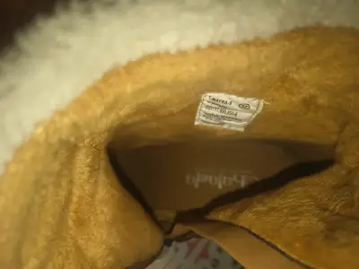 Botines de gamuza marrón con forro de lana - miniatura 3