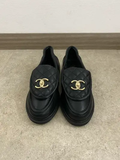 Mocasines de cuero Chanel - miniatura 1