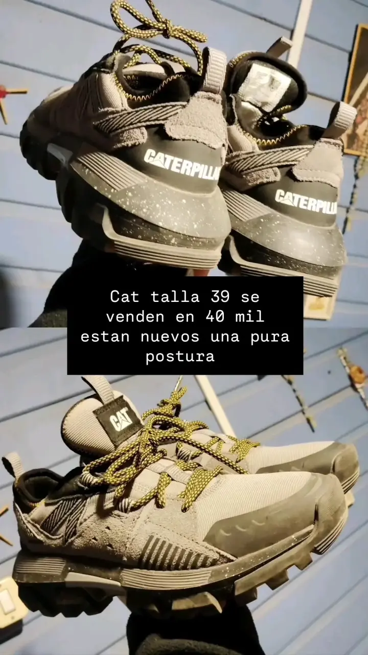 Zapatillas Caterpillar talla 39 en excelente estado
