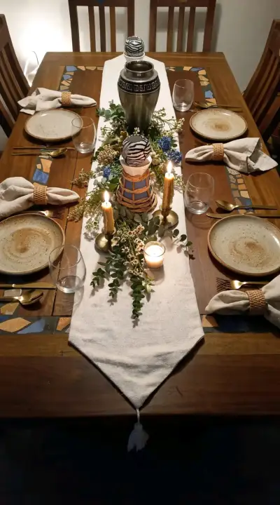 Juego de Comedor de Madera para 6 Personas - miniatura 2