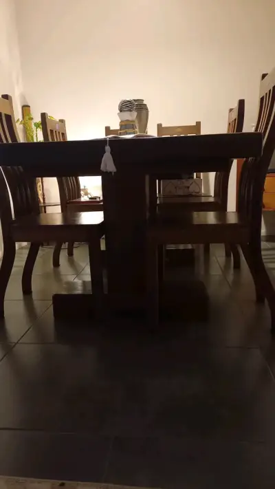 Juego de Comedor de Madera para 6 Personas - miniatura 3