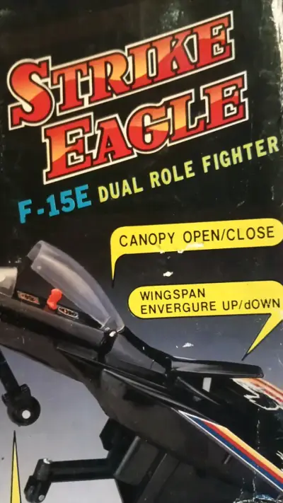 Avión de juguete Strike Eagle F-15E con funciones - miniatura 2