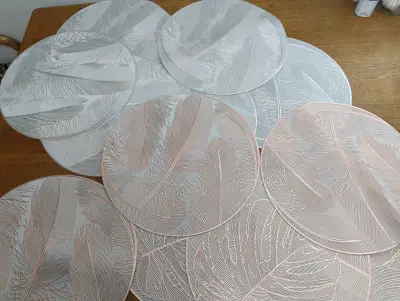 Individuales Decorativos con Diseño de Hojas - miniatura 6