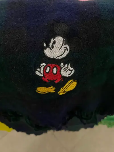 Bufanda de lana con diseño de Mickey Mouse - miniatura 2