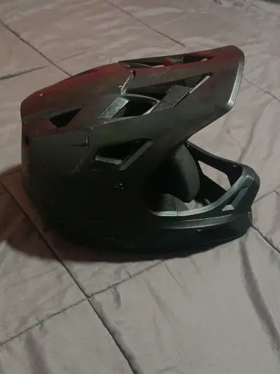 Casco integral Fox rampage de ciclismo negro - miniatura 2