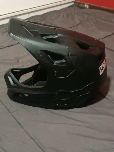 Casco integral Fox rampage de ciclismo negro - miniatura 3