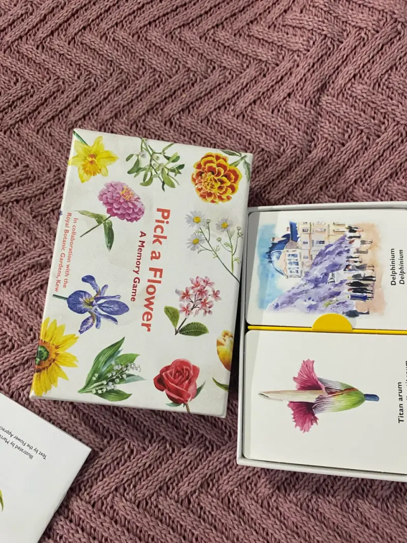 Juego de Memoria Pick a Flower con Ilustraciones - 2