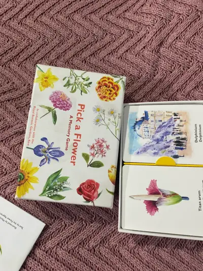 Juego de Memoria Pick a Flower con Ilustraciones - miniatura 2