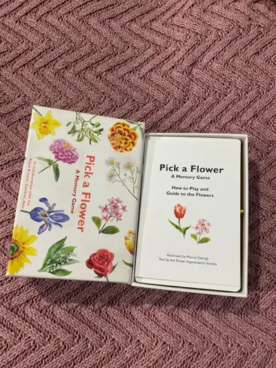 Juego de Memoria Pick a Flower con Ilustraciones - miniatura 3
