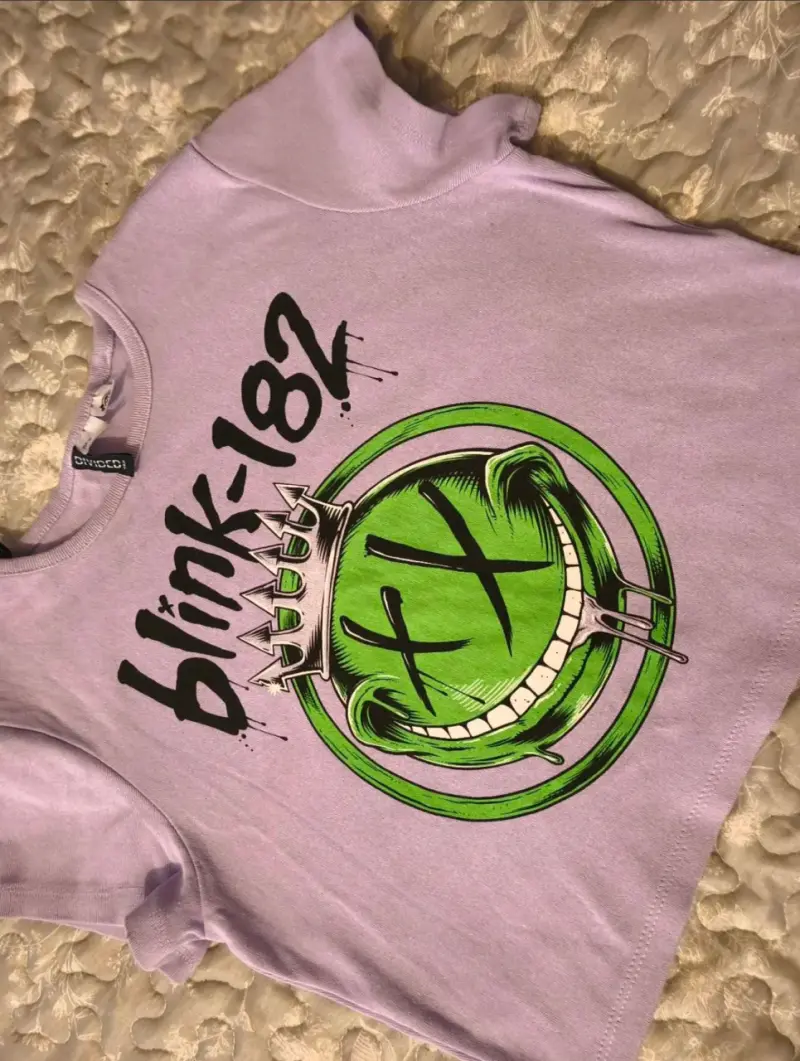 Polera Blink-182 H&M Divided - 1