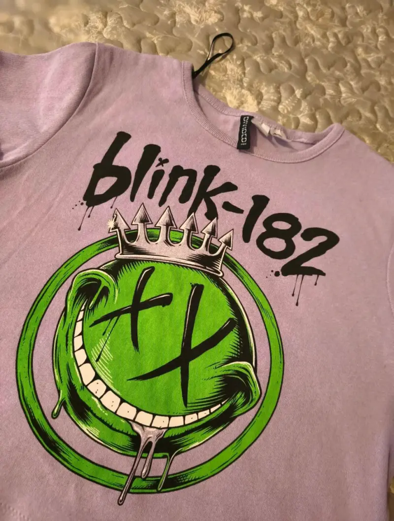 Polera Blink-182 H&M Divided - 2