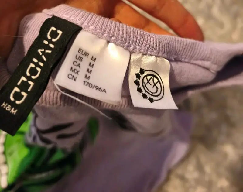 Polera Blink-182 H&M Divided - 3